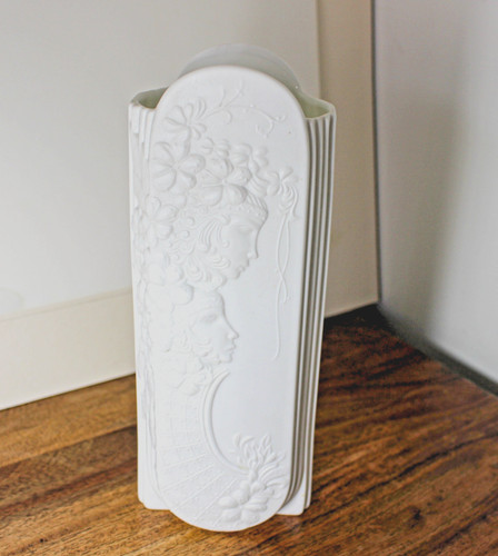 Kaiser bisque vase vintage - vase,