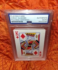 KORAY ALDEMIR Signed Playing