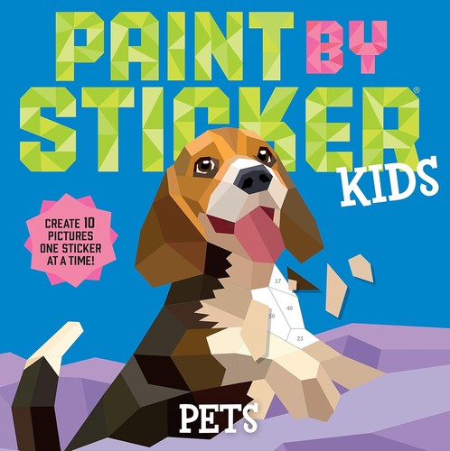 Paint sticker kids pets - by,