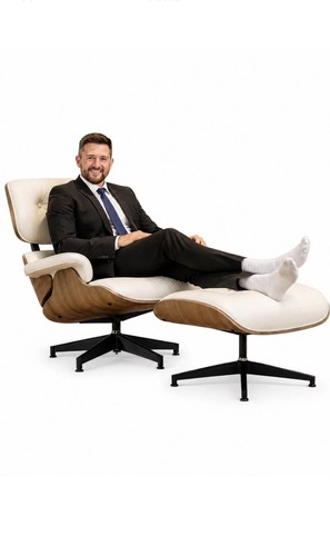 Vintage style lounge - chair, &
