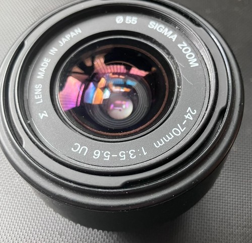 Sigma 70mm 5 - 24-70mm, f3.5-5.6