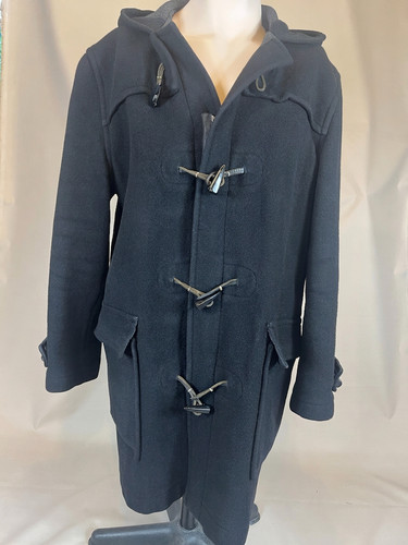 Black duffle coat - ,