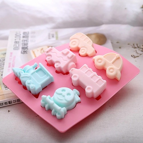 Silicone train car mould - car, bus