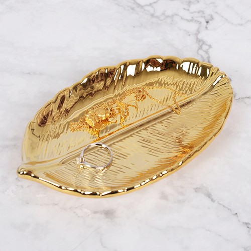 Golden leaf ceramic - ,