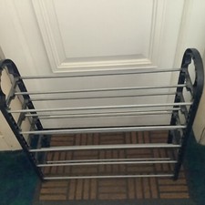 PRIMA HOUSEWARE 5 TIER SHOE RACK.USED.