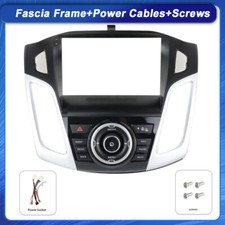 Car Radio Fascia Facia Panel For Ford Focus 2012-2017 Dash Kit Stereo Cover
