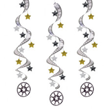 Hollywood Movie Reel - Stars Swirl - Party Decorations