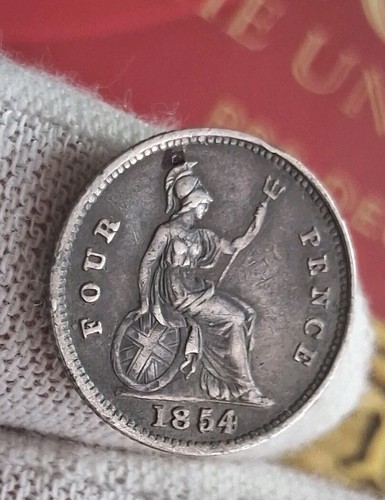 Great britain silver groat - great,