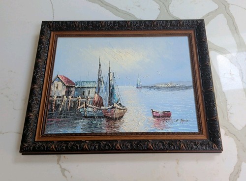 Vintage original impasto - vintage,