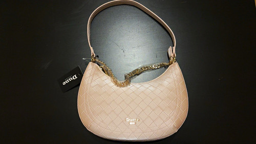 Dune beige woven - beige, leather
