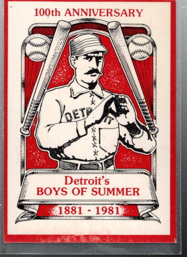 B2773 1981 tigers detroit - b2773-,