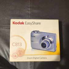 Kodak EasyShare C813 Compact Digital Camera 8.2MP Silver - Tested & Working