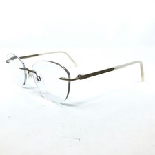 Ultralight Lite 313 Glasses Frames Gold Rimless Eyeglasses Spectacles Frame Only