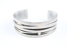 Sterling Silver Bangle Torque Tany Geneve Italy (44g)