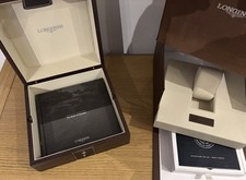 Genuine Longines Legend Diver modern watch presentation box set with books