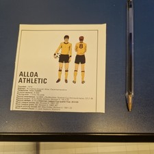 Alloa athletic club colours - athletic,