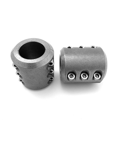 Steel bolt tube clamps - bolt, on