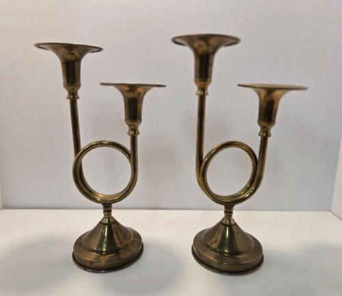 Set brass vintage - brass, gold