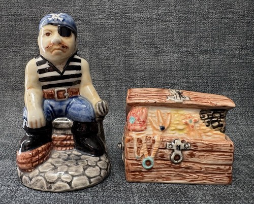 Vintage pirate and - pirate, treasure