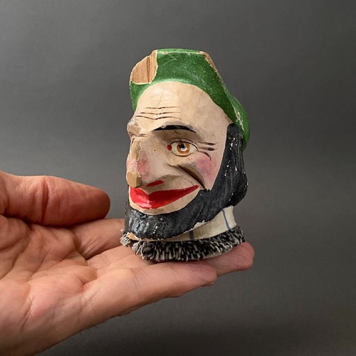 Hungman hand puppet head - hand,