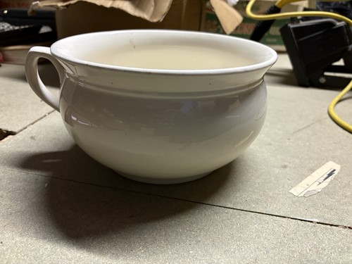 Wartime era chamber pot ww2 - chamber,