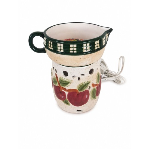 Ceramic electric candle - candle, wax