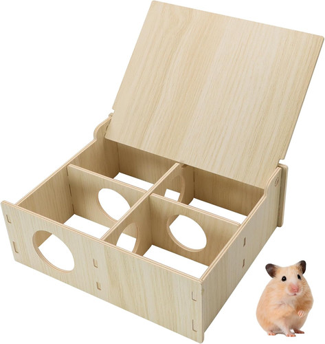 Hamster and mouse - hamster, wooden