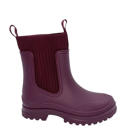 Ankle wellie boots - chunky, sole