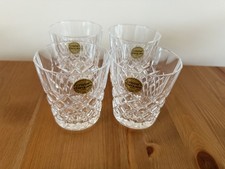 4 x Cristal d’Arques Whiskey