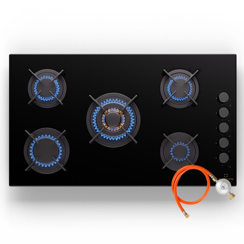 Gas hob 5 burners - cm,