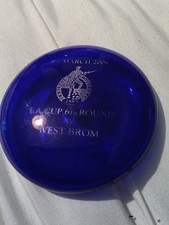bristol blue glass paperweight