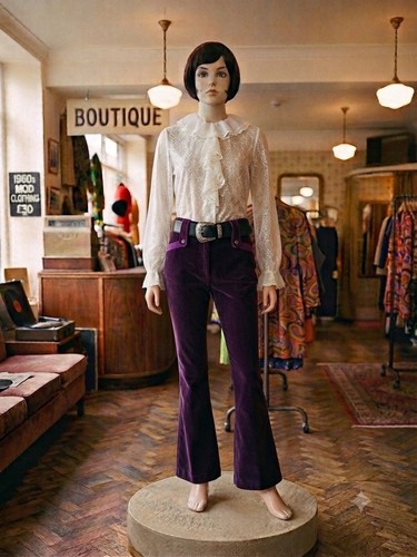 Vintage 60s 70s lace - vintage, blouse