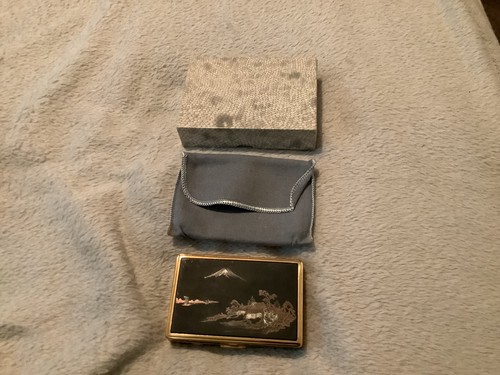 Boxed 1950s japanese damascene - japanese,