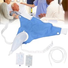 Wearable Urine Bag with Pee Duct Catheter 1000ML 2000ML for Men Elderly Urinary.