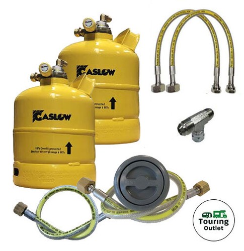 Twin gaslow 7kg cylinder kit - cylinder,
