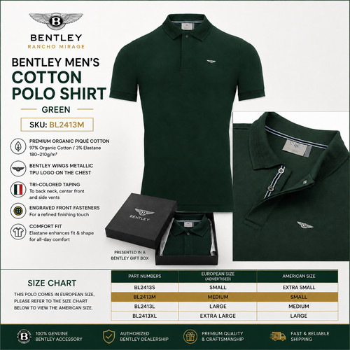 Genuine bentley men - genuine, green