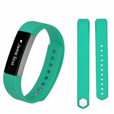 Fitbit Alta Classic Metal Buckle Large Watch Band Turquoise High Quality Design 