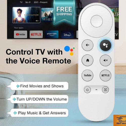 Chromecast remote - 4k,
