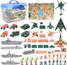 56PC Army Playset Toy Soldiers