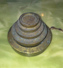 Antique Brass Measuring Weights