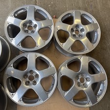 4 X VW VOLKSWAGEN Golf Polo 17” Santa Monica Alloy Wheels 5x100 57.1mm Refurb