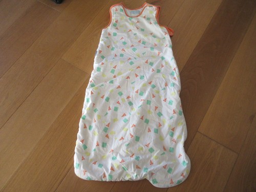 Grobag white green orange