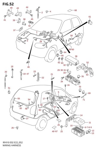 Suzuki genuine fuse - genuine, (50a)