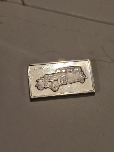 Franklin mint silver bar mini - franklin,