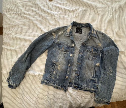 Zara men blue cotton denim - zara, men's