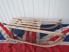 ANTIQUE VINTAGE WOODEN SLEDGE