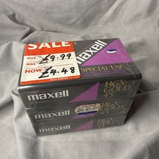Maxell HGX-Gold 45  SEALED