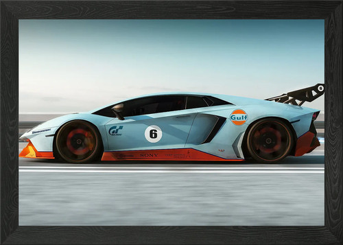 Lamborghini aventador framed - lamborghini,