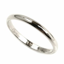 CARTIER Pt950 Platinum Wedding Ring B4012559 Size 18.5 59 3.4g Men s Used Excell
