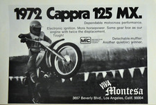1972 Montesa Cappra 125 MX